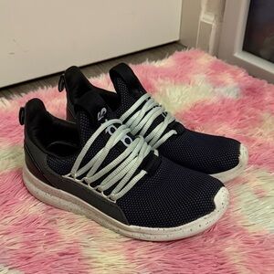 adidas Navy and White Kids Sneakers
